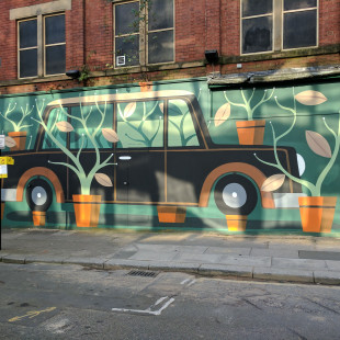 Agostino Lacurci's Car Mural